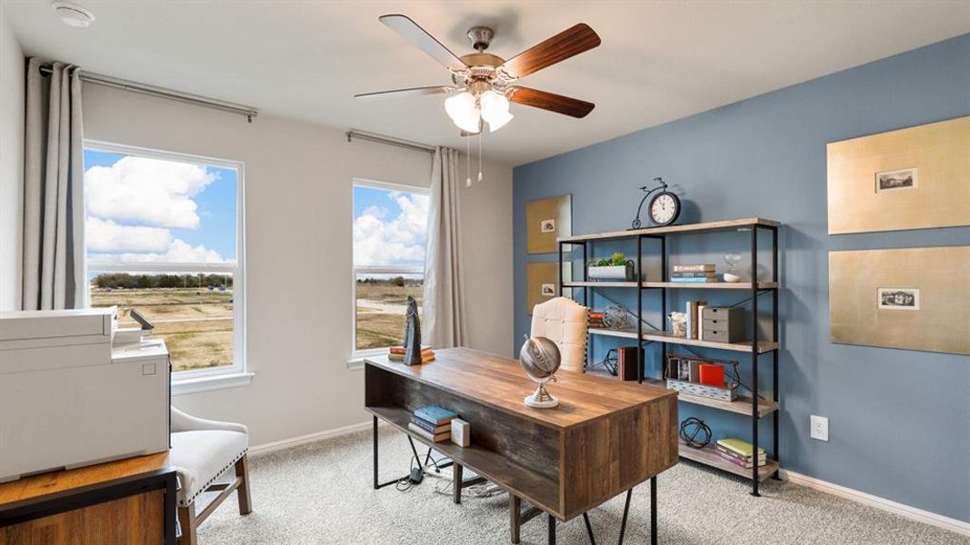 Furnished interior view inside a new home in Orchard Village, Fort Worth (Image 24).