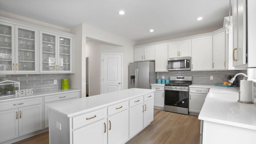 Furnished interior view inside a new home in Edgewood Estates, Greenville (Image 15).
