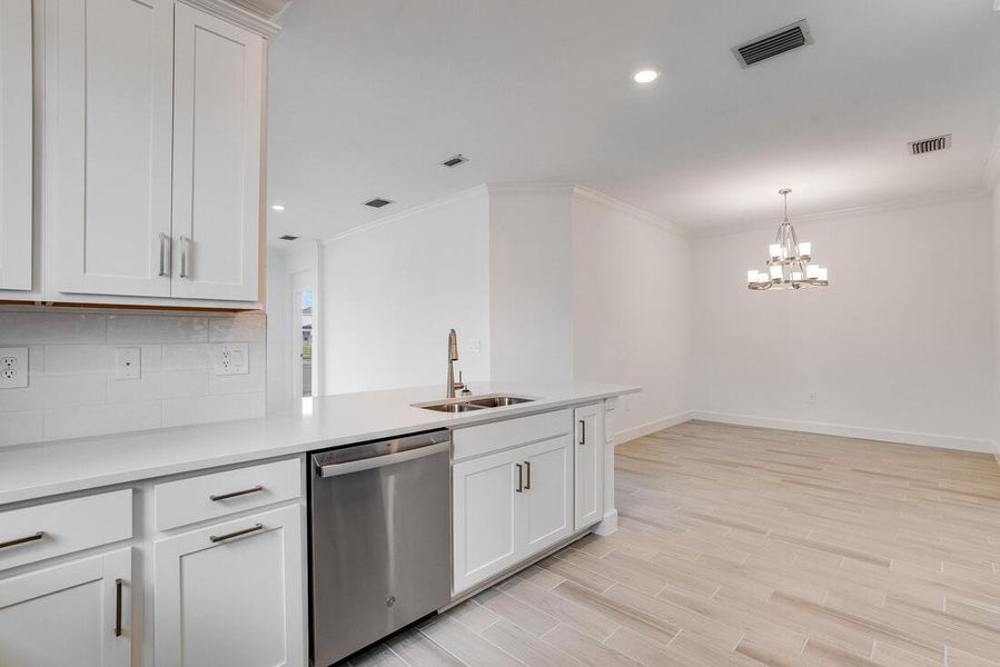 Representative furnished interior of a home built from the Tobago by Taylor Morrison in Esplanade at Kingston, Estero (Image 4). Representative furnished interior of a home built from the Tobago by Taylor Morrison in Esplanade at Kingston, Estero (Image 4).