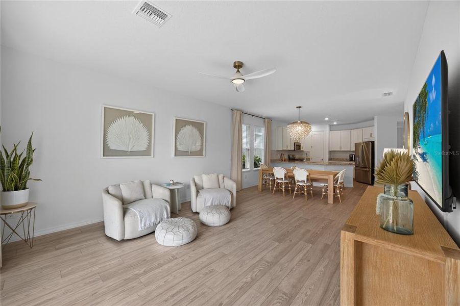 Furnished interior view inside a new home in , Nokomis (Image 45).