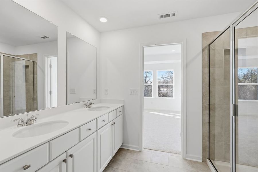 Furnished interior view inside a new home in Somerset at Veterans Memorial, Mableton (Image 3).