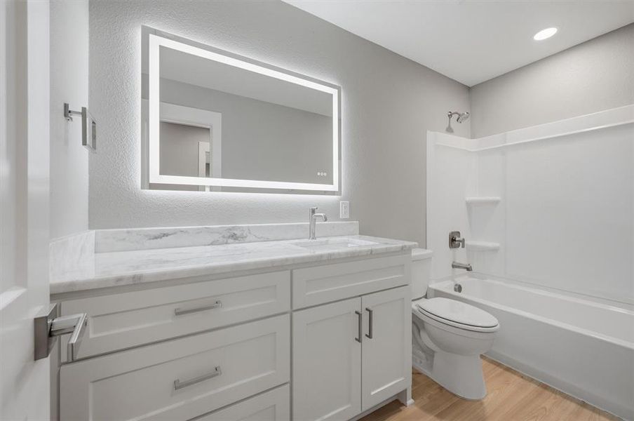 Furnished interior view inside a new home in , Sherman (Image 8).