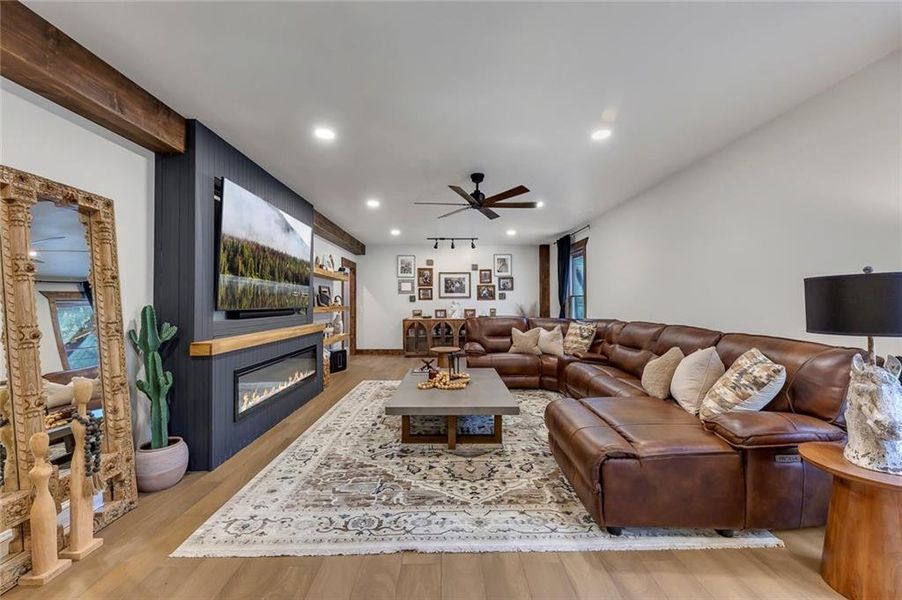 Furnished interior view inside a new home in , Talking Rock (Image 15).