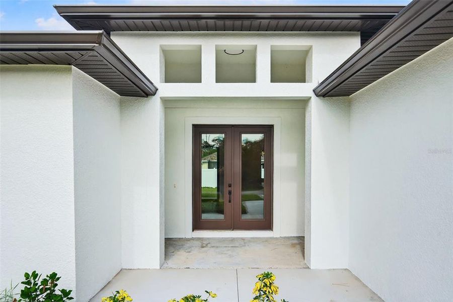 Exterior details and patio area of a home in , North Port (Image 32). Exterior details and patio area of a home in , North Port (Image 32).