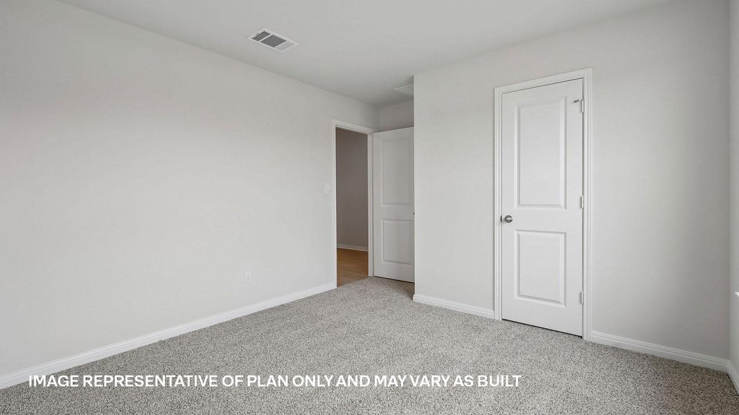 Representative unfurnished interior of a home built from the The Irvine by D.R. Horton in Thunder Rock, Marble Falls (Image 37). Representative unfurnished interior of a home built from the The Irvine by D.R. Horton in Thunder Rock, Marble Falls (Image 37).