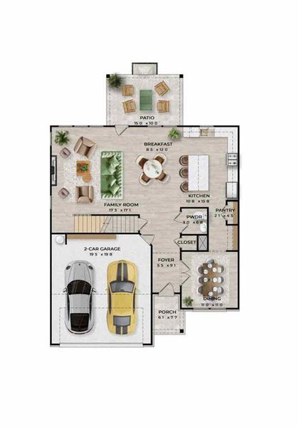 2D floor plan layout of this home in , Lawrenceville, GA (Image 2). 2D floor plan layout of this home in , Lawrenceville, GA (Image 2).
