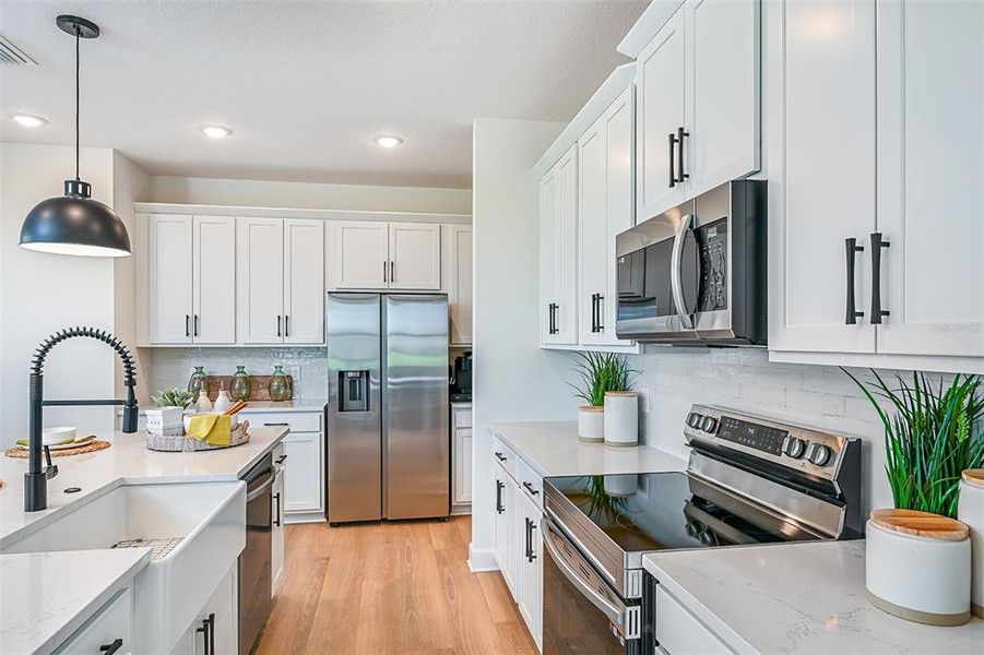 Furnished interior view inside a new home in , Kissimmee (Image 15).