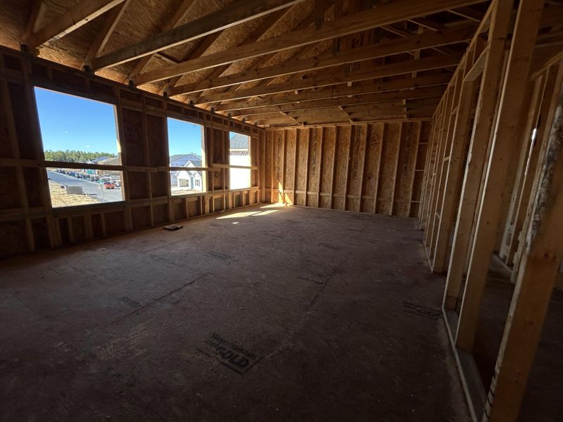 In-progress construction of a new home in Tea Farm: Presidents Series, Ravenel, SC (Image 67).