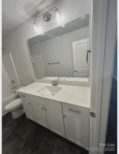 Furnished interior view inside a new home in Crystal Village, Albemarle (Image 5).