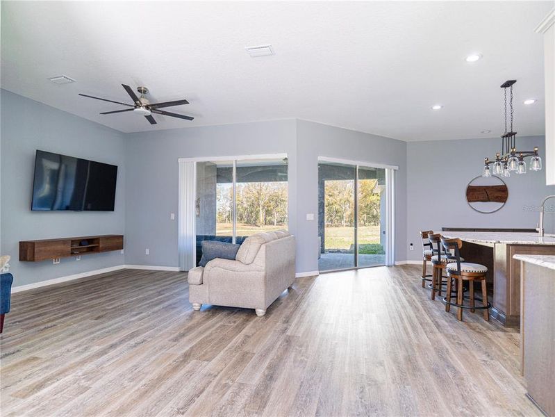 Furnished interior view inside a new home in , Dunnellon (Image 19).