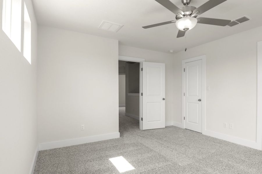 Spacious, unfurnished interior of a new home in Saddle Creek Twinhomes, Georgetown (Image 18).