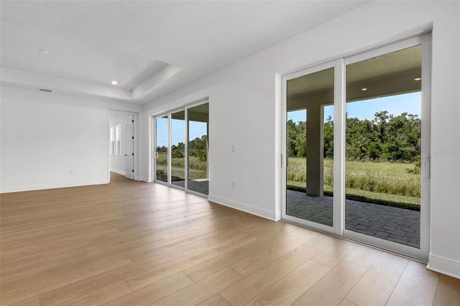 Spacious, unfurnished interior of a new home in Creeks Edge at Twin Rivers, Parrish (Image 32).