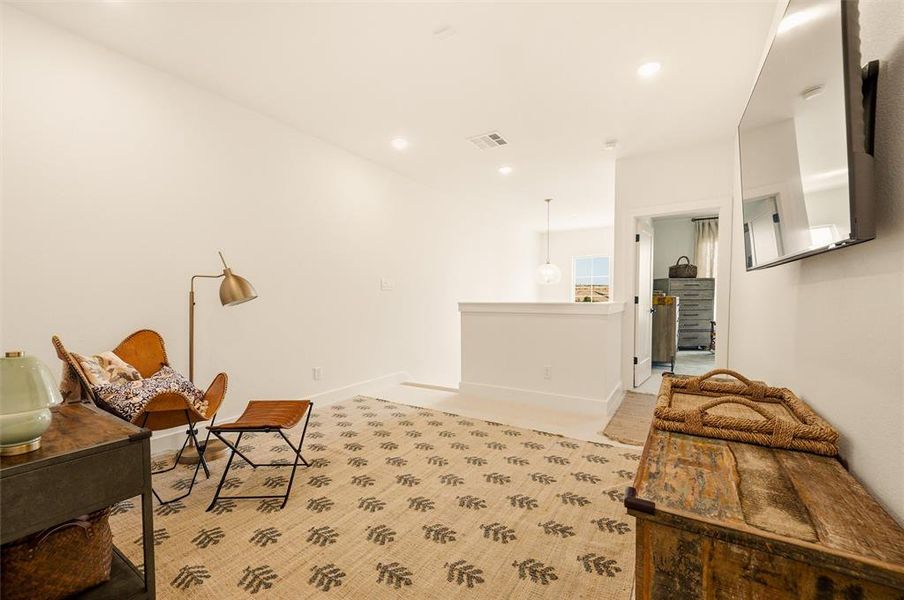 Furnished interior view inside a new home in , Aledo (Image 17).