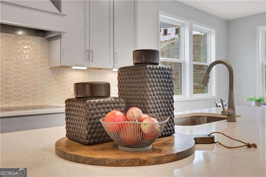 Close-up of interior finishes inside a home in The Paddocks at Doc Hughes, Buford (Image 21).