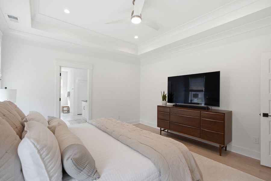 Furnished interior view inside a new home in , Mount Pleasant (Image 48).
