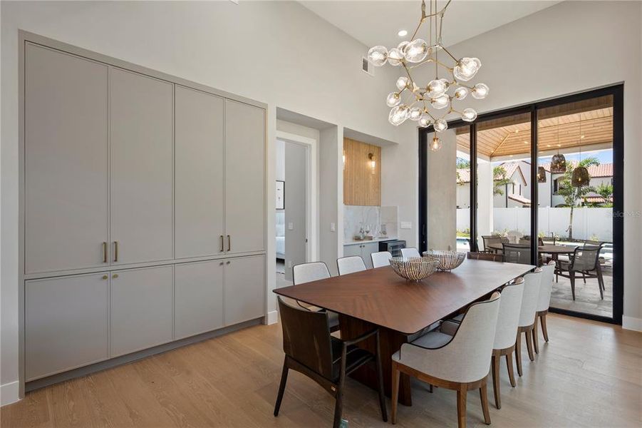 Furnished interior view inside a new home in , Winter Park (Image 41).