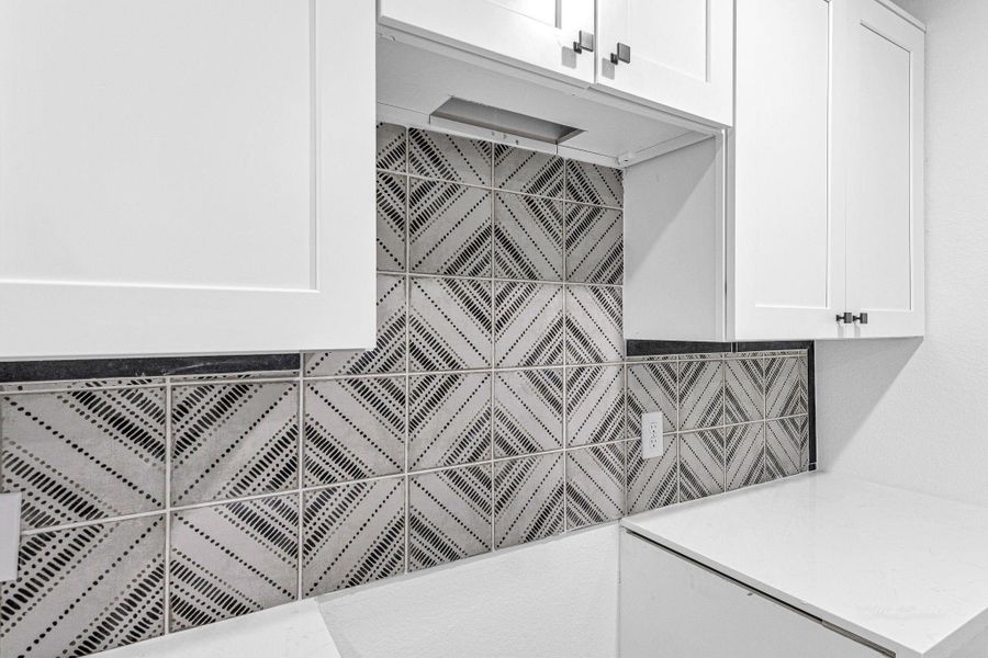 Close-up of interior finishes inside a home in , Hempstead (Image 11).