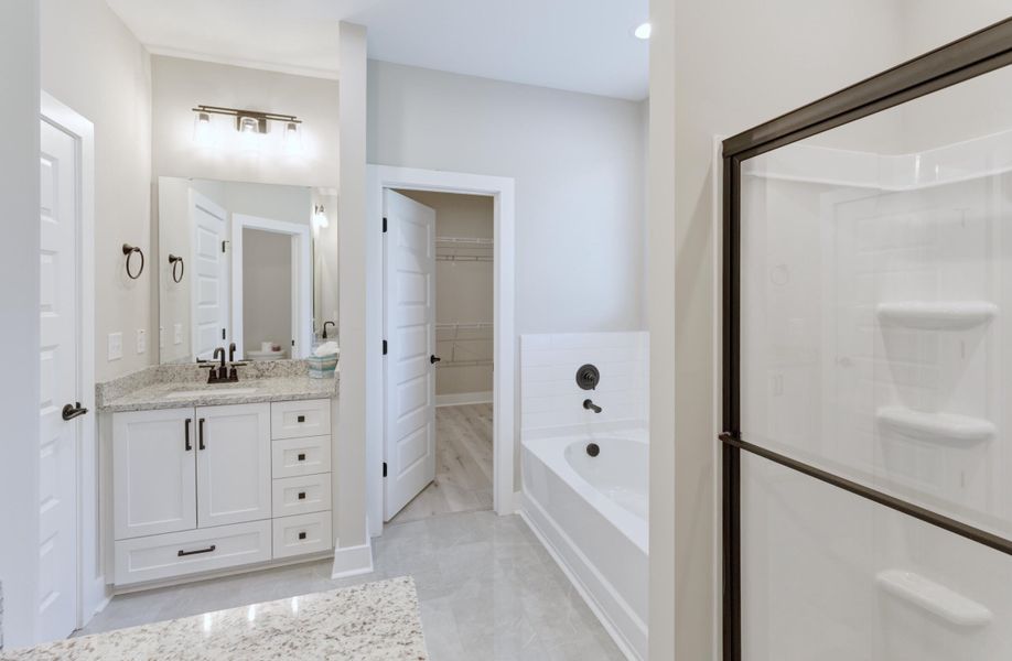 Furnished interior view inside a new home in , Summerville (Image 10).