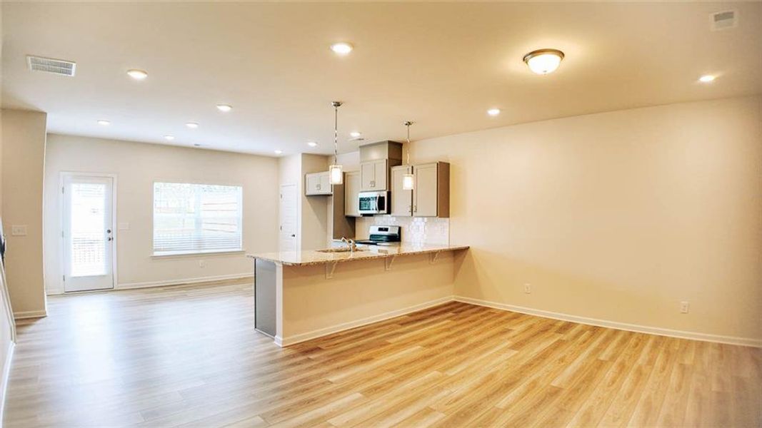 Furnished interior view inside a new home in Franklin Manor, Lawrenceville (Image 9). Furnished interior view inside a new home in Franklin Manor, Lawrenceville (Image 9).