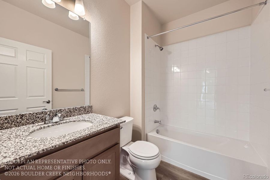 Furnished interior view inside a new home in Knolls, Westminster (Image 16).