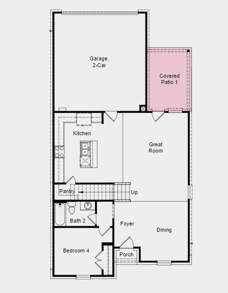 Structural options include: covered outdoor living, 8' interior doors, and gas drop for future outdoor use.