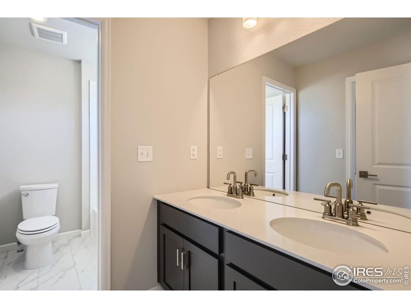 Furnished interior view inside a new home in Waterfield - Single Family Homes, Fort Collins (Image 13).