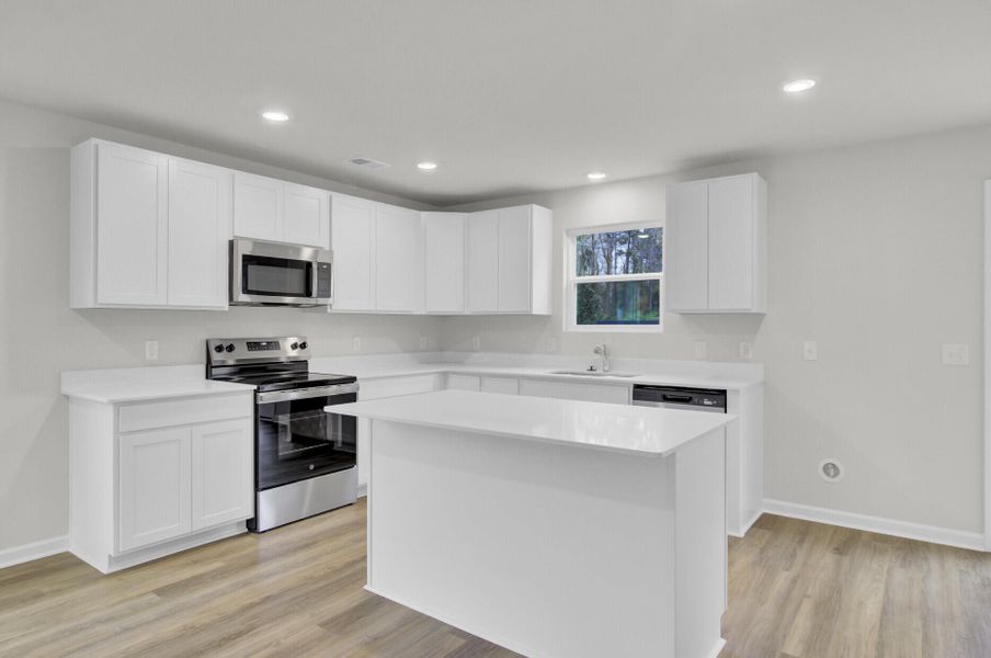 Furnished interior view inside a new home in , Ladson (Image 7).