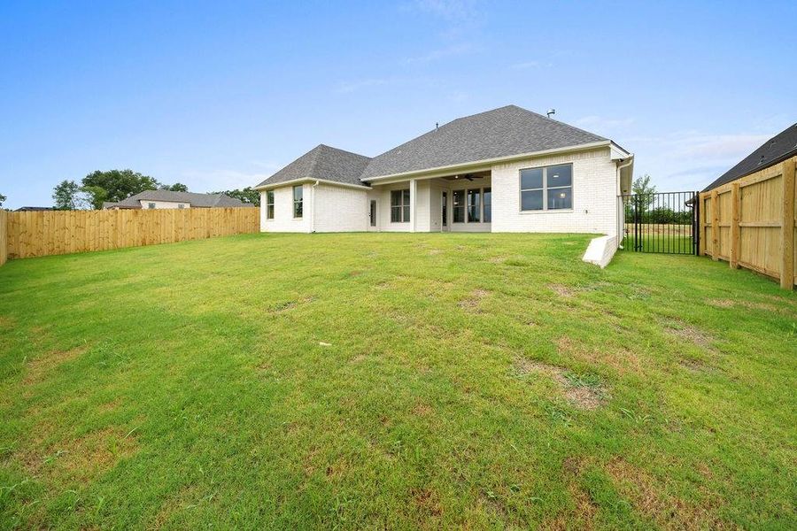 Exterior details and patio area of a home in , Tyler (Image 21).