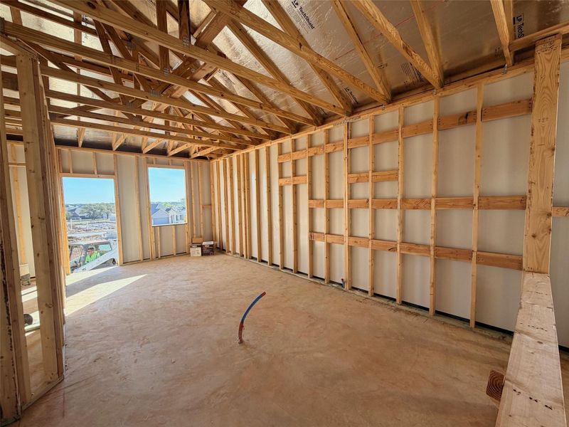 In-progress construction of a new home in La Cima, San Marcos, TX (Image 15).