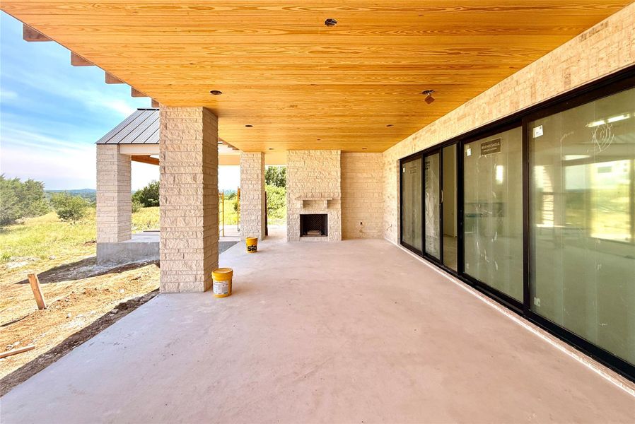 Exterior details and patio area of a home in , Horseshoe Bay (Image 4). Exterior details and patio area of a home in , Horseshoe Bay (Image 4).