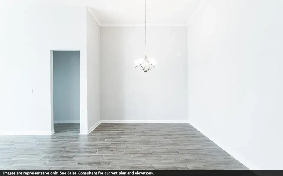 Representative unfurnished interior of a home built from the Capitola by CastleRock Communities in Lakesong, Grand Prairie (Image 11).