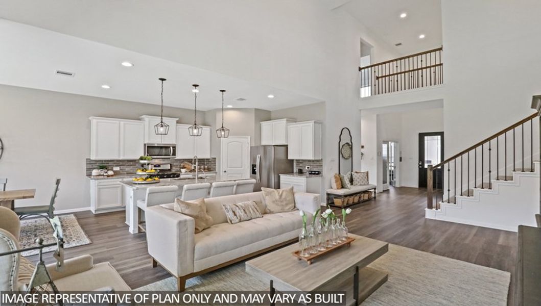 Furnished interior view inside a new home in Mill Creek Estates, Magnolia (Image 16).