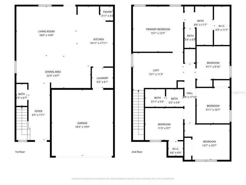 2D floor plan layout of this home in , Riverview, FL (Image 5).