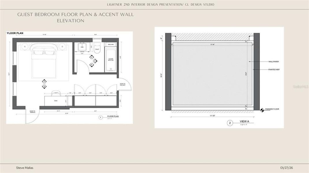 2D floor plan layout of this home in , Tampa, FL (Image 11).