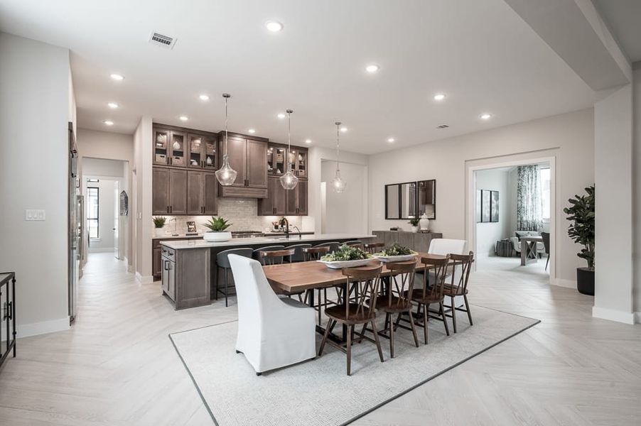 Representative furnished interior of a home built from the Carignan by Tri Pointe Homes in Solace Collection At Evergrove, Richmond (Image 7).