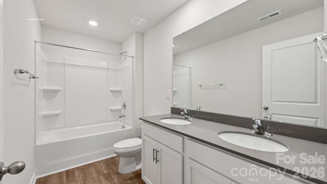 Furnished interior view inside a new home in Clark Creek Landing, Lincolnton (Image 8).