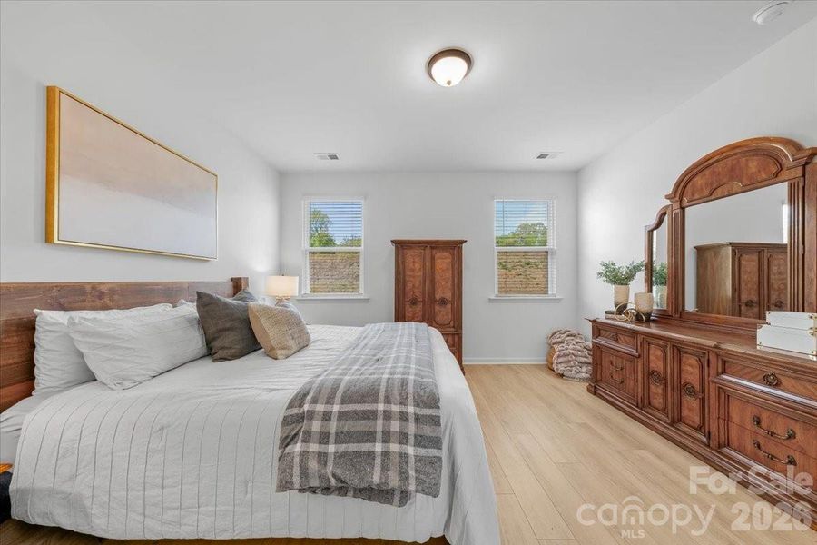 Furnished interior view inside a new home in Sheffield, Indian Trail (Image 28).