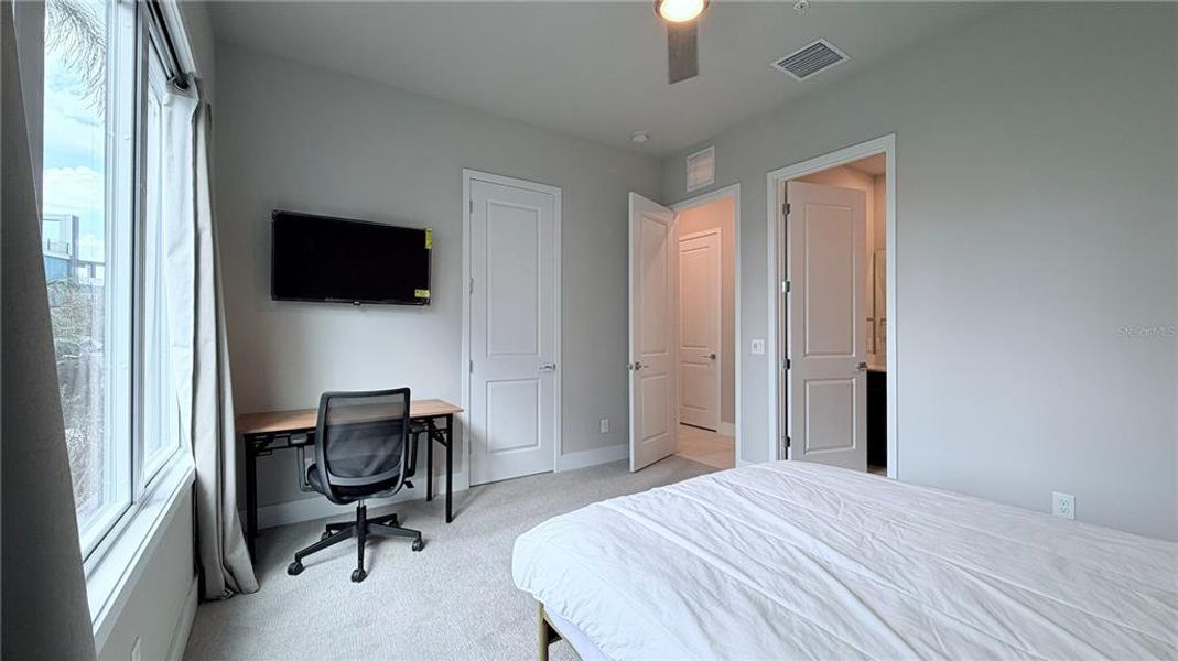 Furnished interior view inside a new home in , Reunion (Image 7).