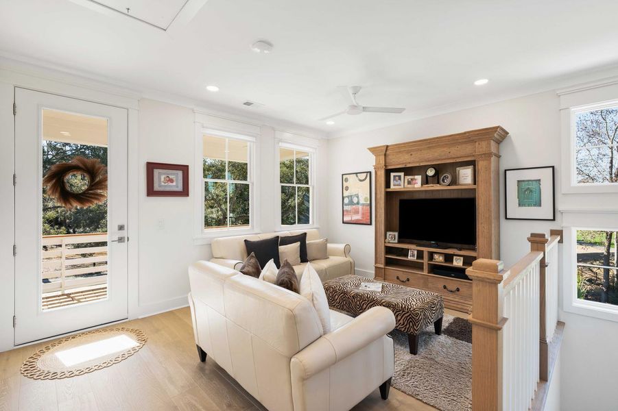 Furnished interior view inside a new home in , Johns Island (Image 42).