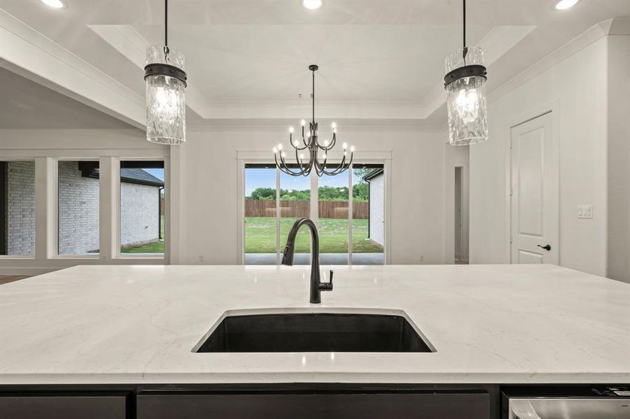 Close-up of interior finishes inside a home in Highland Oaks, Boyd (Image 20).