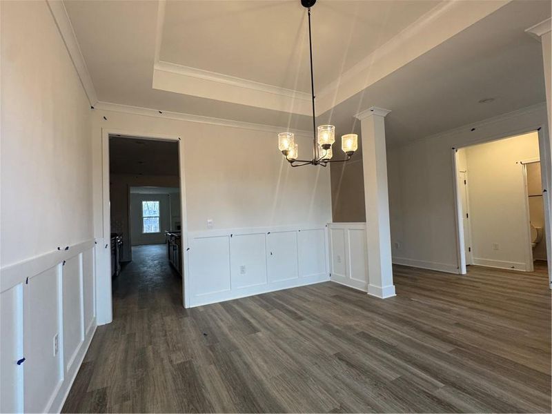 Spacious, unfurnished interior of a new home in Tuscany Hills, Douglasville (Image 23). Spacious, unfurnished interior of a new home in Tuscany Hills, Douglasville (Image 23).