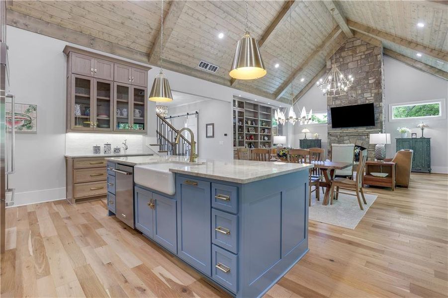 Furnished interior view inside a new home in , Dahlonega (Image 15).