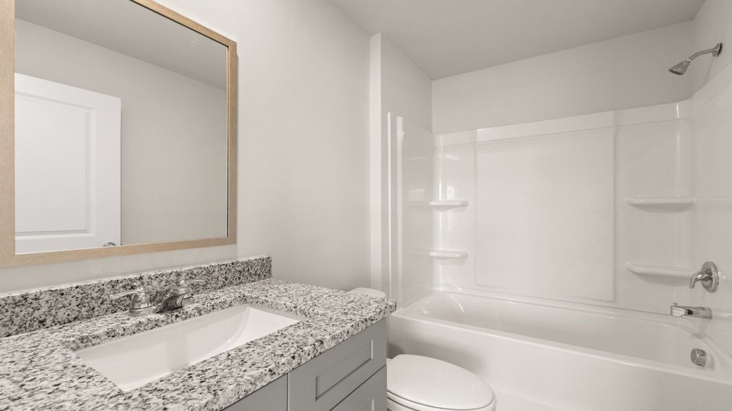 Furnished interior view inside a new home in Southwind Village, Evans (Image 10).