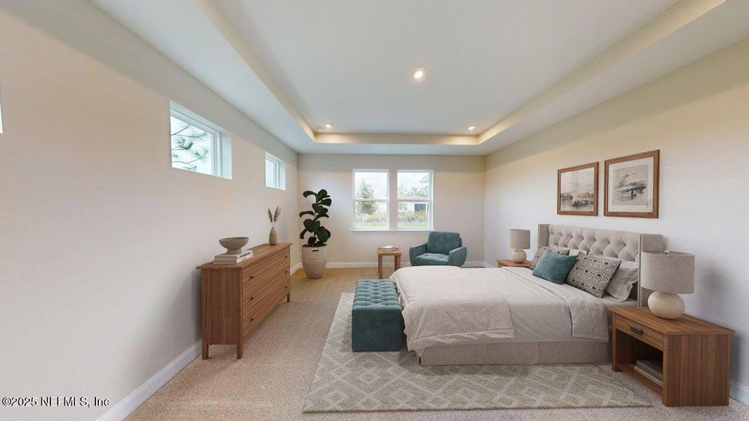 Furnished interior view inside a new home in RiverTown - WaterSong, St. Johns (Image 9). Furnished interior view inside a new home in RiverTown - WaterSong, St. Johns (Image 9).