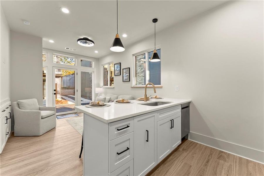 Furnished interior view inside a new home in , Gainesville (Image 22). Furnished interior view inside a new home in , Gainesville (Image 22).