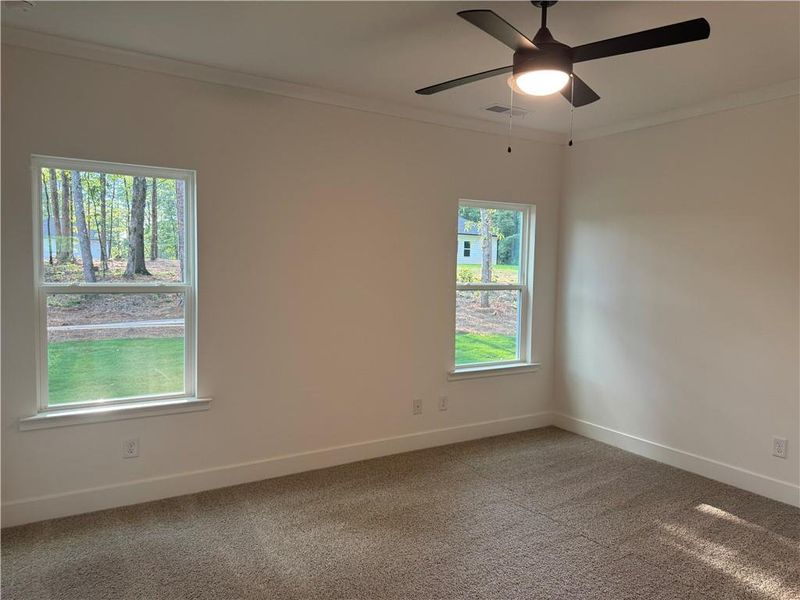 Spacious, unfurnished interior of a new home in The Fields of Walnut Creek, Pendergrass (Image 19).