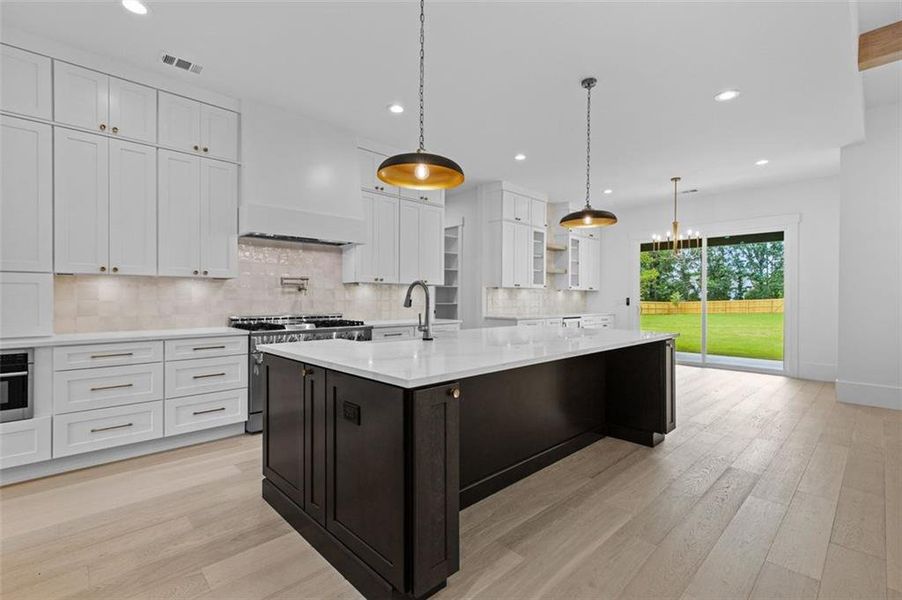 Furnished interior view inside a new home in , Dacula (Image 12).