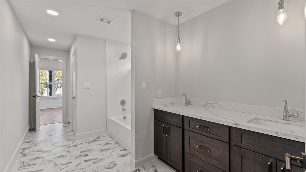 Furnished interior view inside a new home in , Livingston (Image 9). Furnished interior view inside a new home in , Livingston (Image 9).