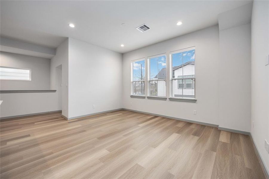 2nd floor living room view