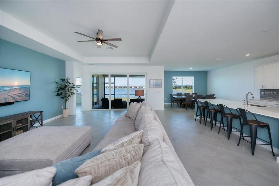 Furnished interior view inside a new home in , Englewood (Image 34).
